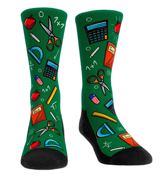 Teacher Socks School Socks Education Socks