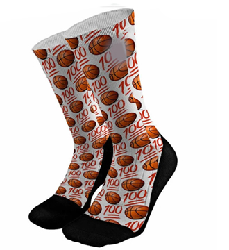 Sports Racing Socks Checkered Flag Socks